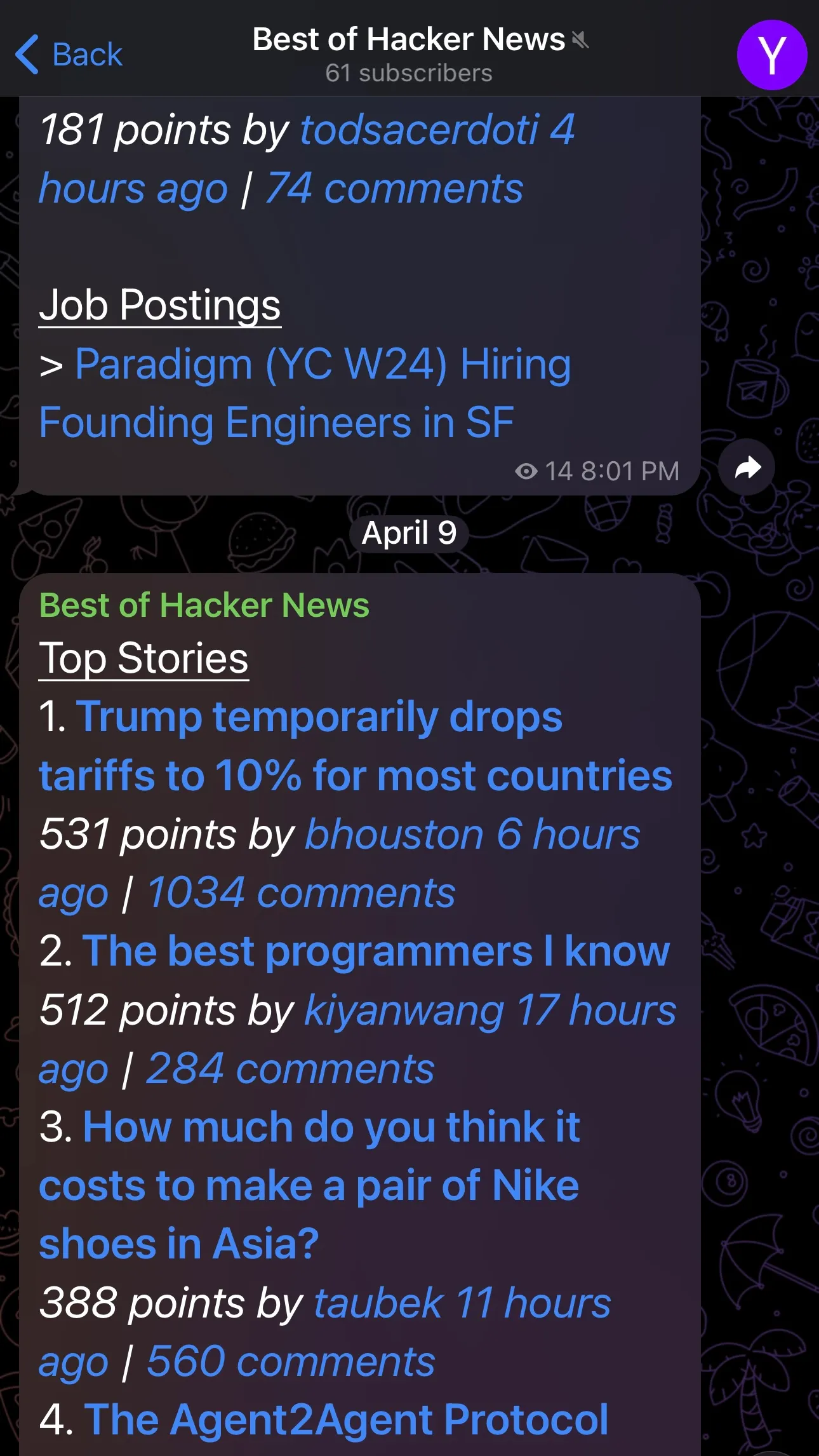 best of hn